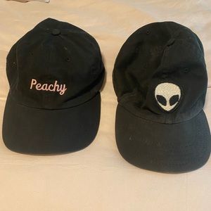Brandy Melville graphic caps